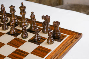 Louis XIII Chess Set <br>Crafted in Rosewood