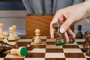 Louis XIII Chess Set <br>Crafted in Rosewood