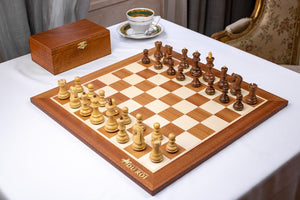 Splendid Chess Set <br>in Mahogany Wood