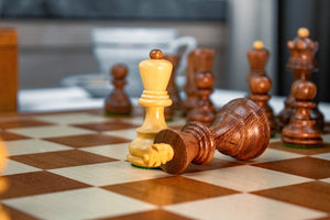 Splendid Chess Set <br>in Mahogany Wood