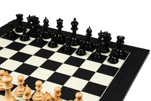 Warrior Chess Set <br>Crafted in Ebony