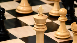 Grand Chess Set <br>Crafted in Ebony