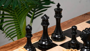 Grand Chess Set <br>Crafted in Ebony