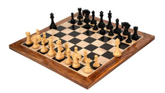 Grand Chess Set <br>Crafted in Ebony