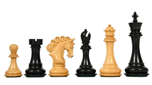 Opulence Chess Pieces <br>Crafted in Ebony and Boxwood