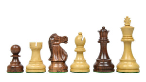 Bayard Chess Set <br>Crafted in Walnut and Maple Wood