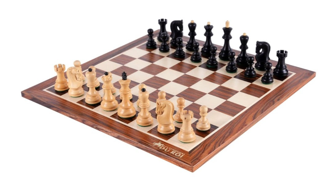 'Harmony' Chess Set <br>Crafted in Rosewood and Maple