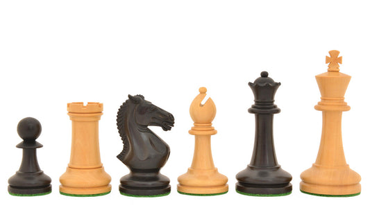 Royal Prestige Chess Pieces <br>Crafted in Ebony and Boxwood