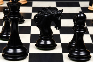 Chic Chess Set <br>Crafted in Ebony and Maple