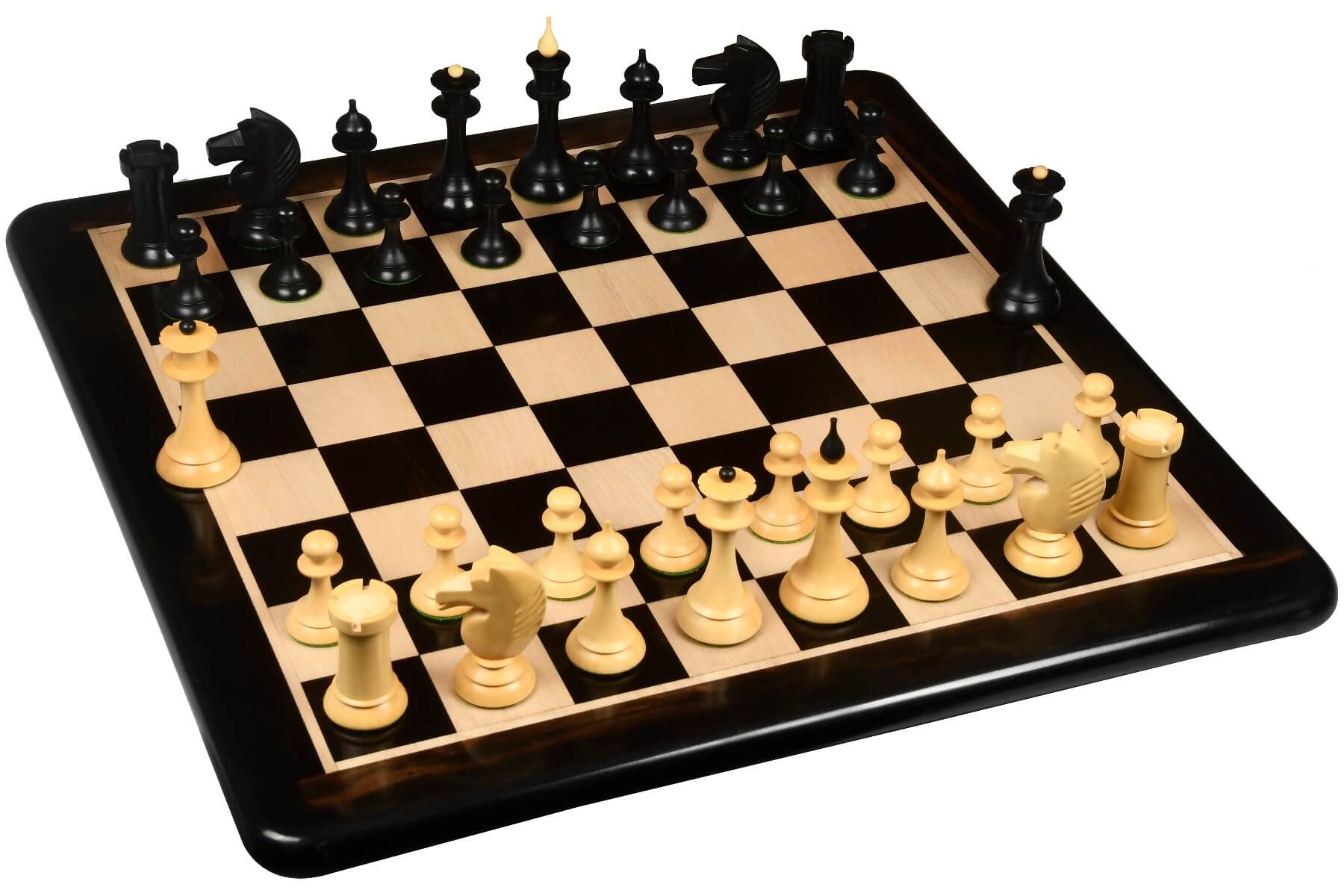 Jeu d'Echecs Officiel en Bois de Buis