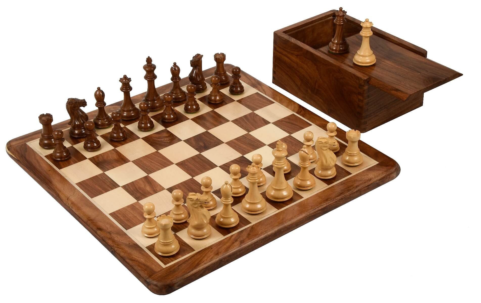 Premium Sheesham Wood Chess Set