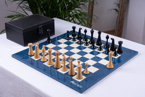 Modern Art Chess Set <br>Crafted in Ashwood