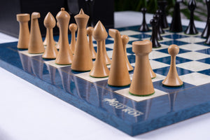 Modern Art Chess Set <br>Crafted in Ashwood