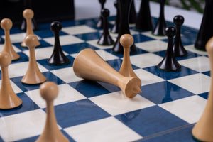 Modern Art Chess Set <br>Crafted in Ashwood