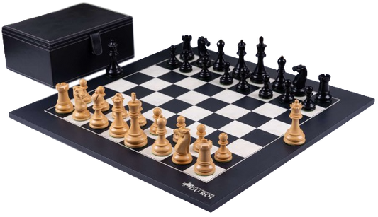 Bonaparte Chess Set <br>Crafted in Maple and Ebony