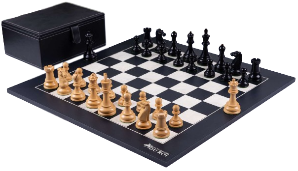 Bonaparte Chess Set <br>Crafted in Maple and Ebony
