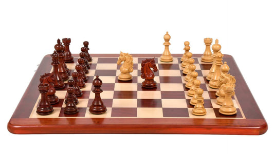 'Artistic' Chess Set <br>Crafted in Rosewood