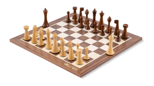 Odyssey Chess Set Crafted in Walnut Wood — Product view 1