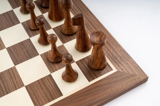 Odyssey Chess Set Crafted in Walnut Wood — Product view 8