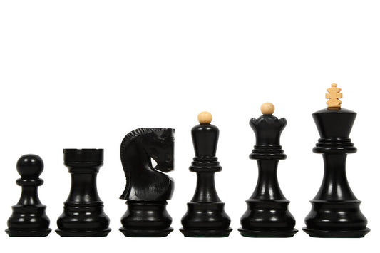 Prestige Chess Pieces <br>Crafted in Ebonized Boxwood