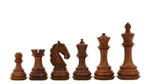 Figury szachowe Sovereign <br>Wykonane z akacji i bukszpanu