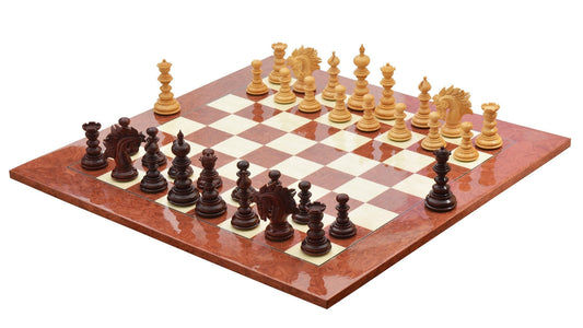 Šaha figūru izcilība <br>No Bud Rosewood koka izgatavots