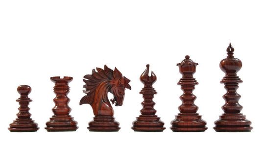 Excellence Chess Pieces <br>Crafted in Bud Rosewood