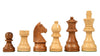 'Fleur de Lys' Chess Set <br>Crafted in Mahogany Wood