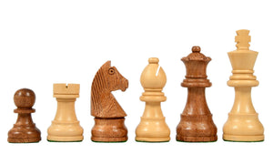 Amber Chess Set <br>Crafted in Mahogany Wood