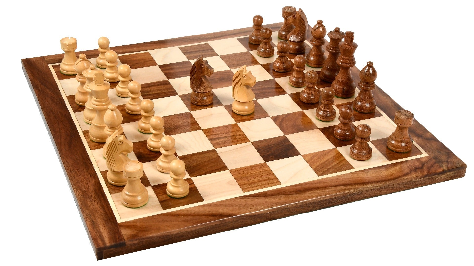 jeu echecs bois exotique luxe