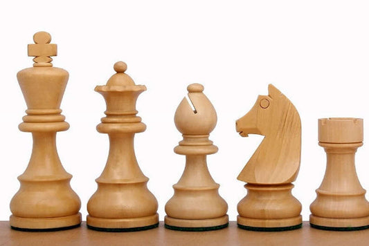 Timeless Elegance Chess Pieces <br>Crafted in Ebonized Boxwood