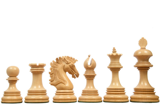 Majestic Artisan Chess Pieces <br>Crafted in Ebony and Boxwood