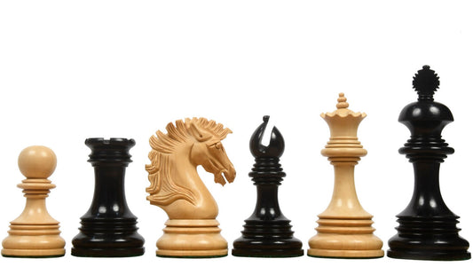 Majestic Artisan Chess Pieces <br>Crafted in Ebony and Boxwood