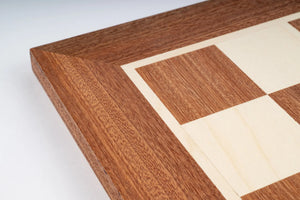 Handmade 44x44 cm Mahogany Chessboard — Product view 4