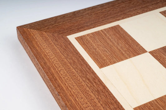 Handmade 44x44 cm Mahogany Chessboard — Product view 4