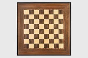 Superior Chessboard <br>Handmade in Walnut and Maple