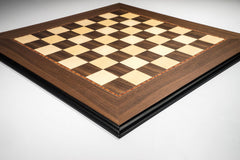 Superior Chessboard <br>Handmade in Walnut and Maple