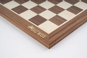 High-end 17 Inches Chess Board Crafted in Walnut Wood — Product view 2