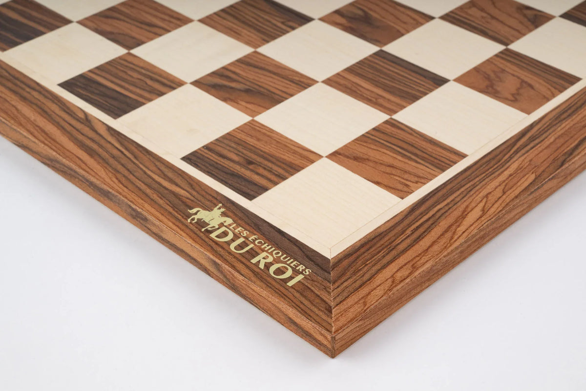Elegant Rosewood and Maple Chessboard — Product view 2