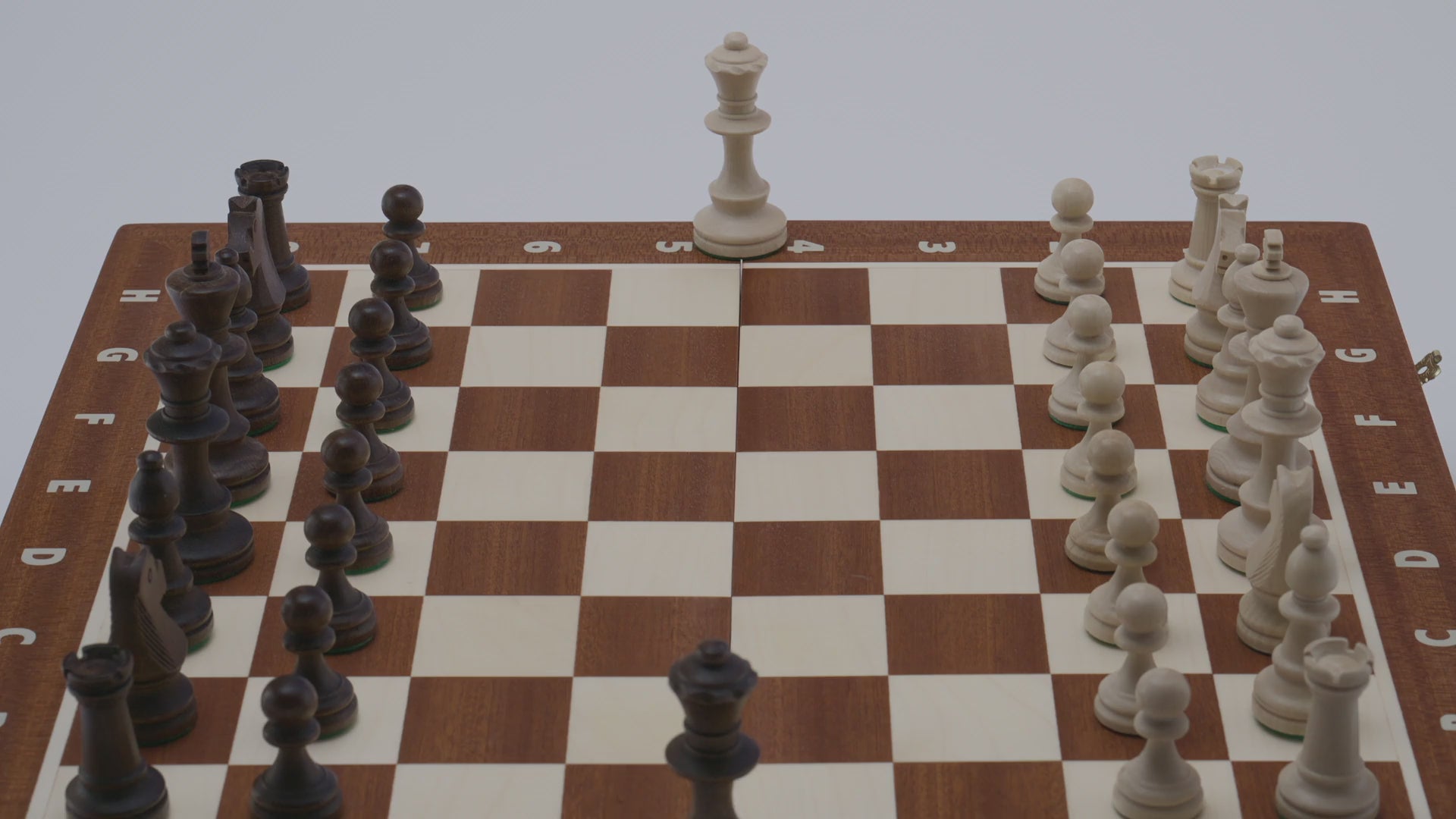 Tournament Chess Set  Crafted in Mahogany — Product video