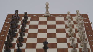 Tournament Chess Set  Crafted in Mahogany — Product video
