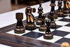 'Heritage' Chess Pieces <br>Crafted in Burnt Boxwood