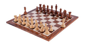 Refined Chess Set <br>Crafted in Rosewood
