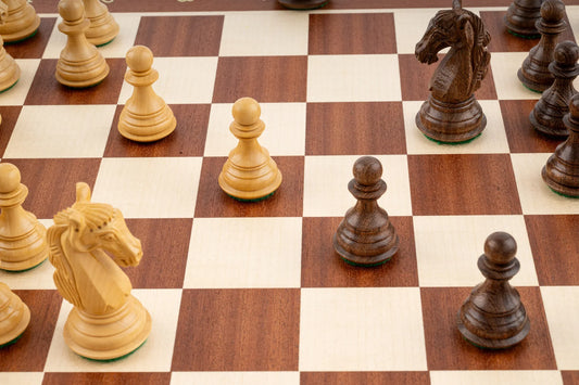 Serenity Chess Set Crafted in Mahogany — Product view 7