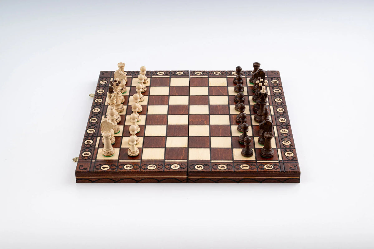 Élysée Chess Set Crafted in Maple and Hornbeam — Product view 3