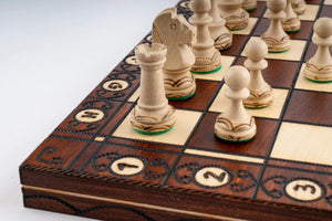 Élysée Chess Set Crafted in Maple and Hornbeam — Product view 6