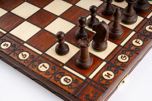 Élysée Chess Set Crafted in Maple and Hornbeam — Product view 8