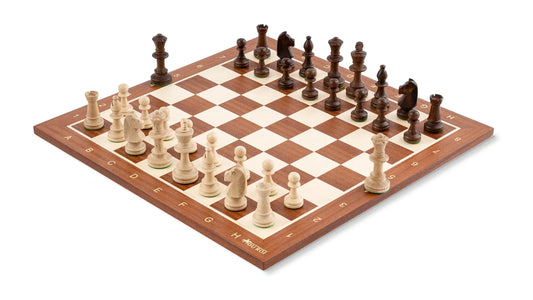 Victory Chess Set in Mahogany Wood — Product view 1