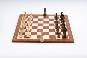 Victory Chess Set in Mahogany Wood — Product view 2