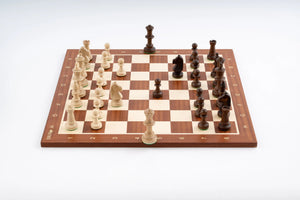 Victory Chess Set in Mahogany Wood — Product view 3